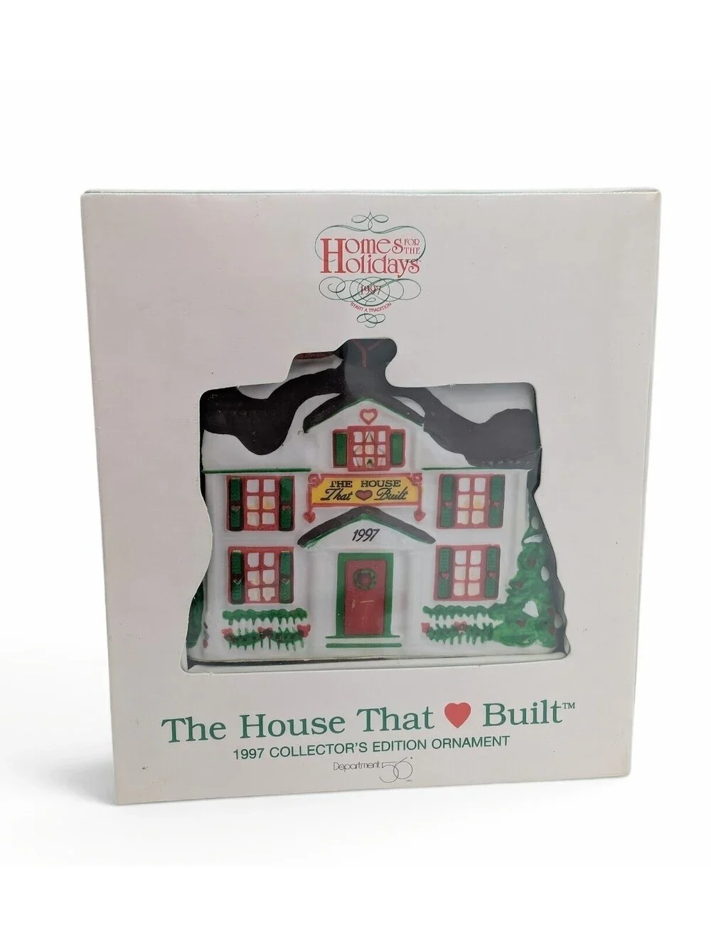 1997 Department 56 Ronald McDonald House Ornament #8961 New in Box